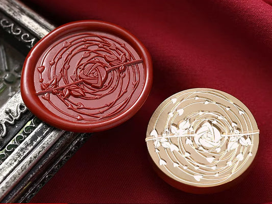 Rose of Love Wax Seal Stamp – 30mm