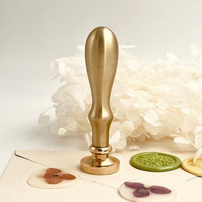 Luxury Solid Brass Wax Seal Handle 78g
