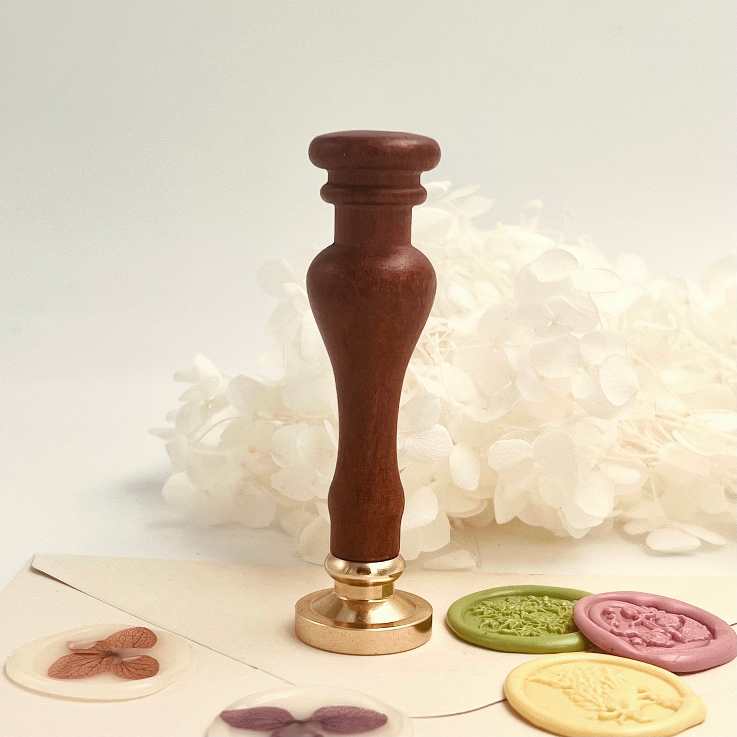 Elegant Wooden Wax Seal Handle – 16.6g