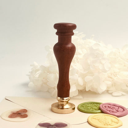 Elegant Wooden Wax Seal Handle – 16.6g