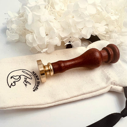 Elegant Wooden Wax Seal Handle – 16.6g