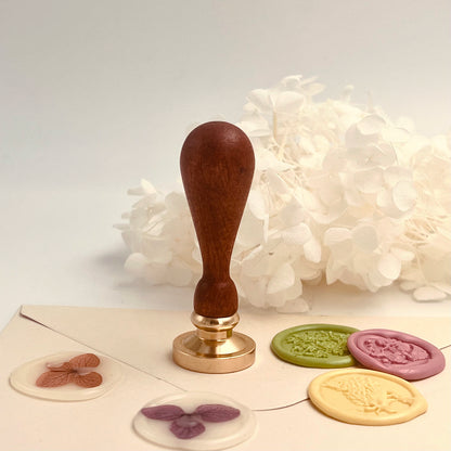 Compact Wooden Wax Seal Handle – 12.7g