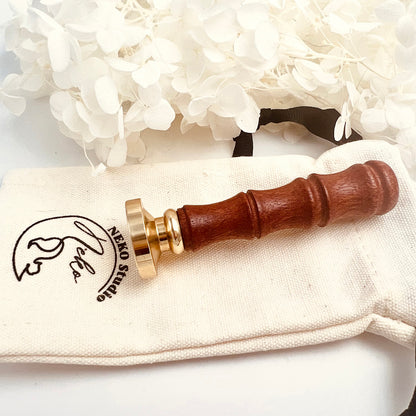 Elegant Wooden Wax Seal Handle | 14g