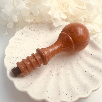 Elegant Wooden Wax Seal Stamp Handle – 19g