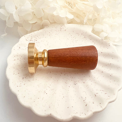 Mini Wooden Wax Seal Handle | 9.4g