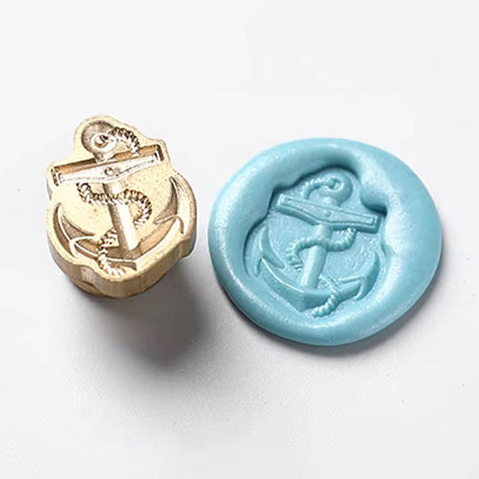 Nautical Anchor Wax Seal Stamp size 23x18 mm