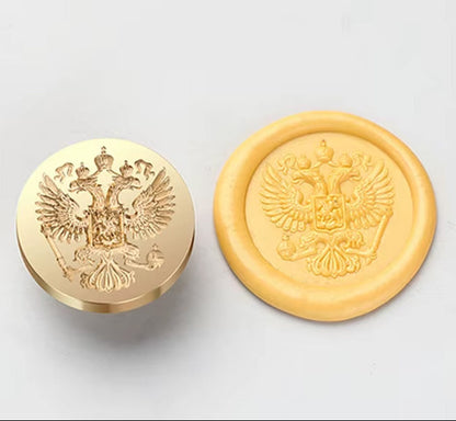 Double-Headed Eagle Wax Seal Stamp size 30mm