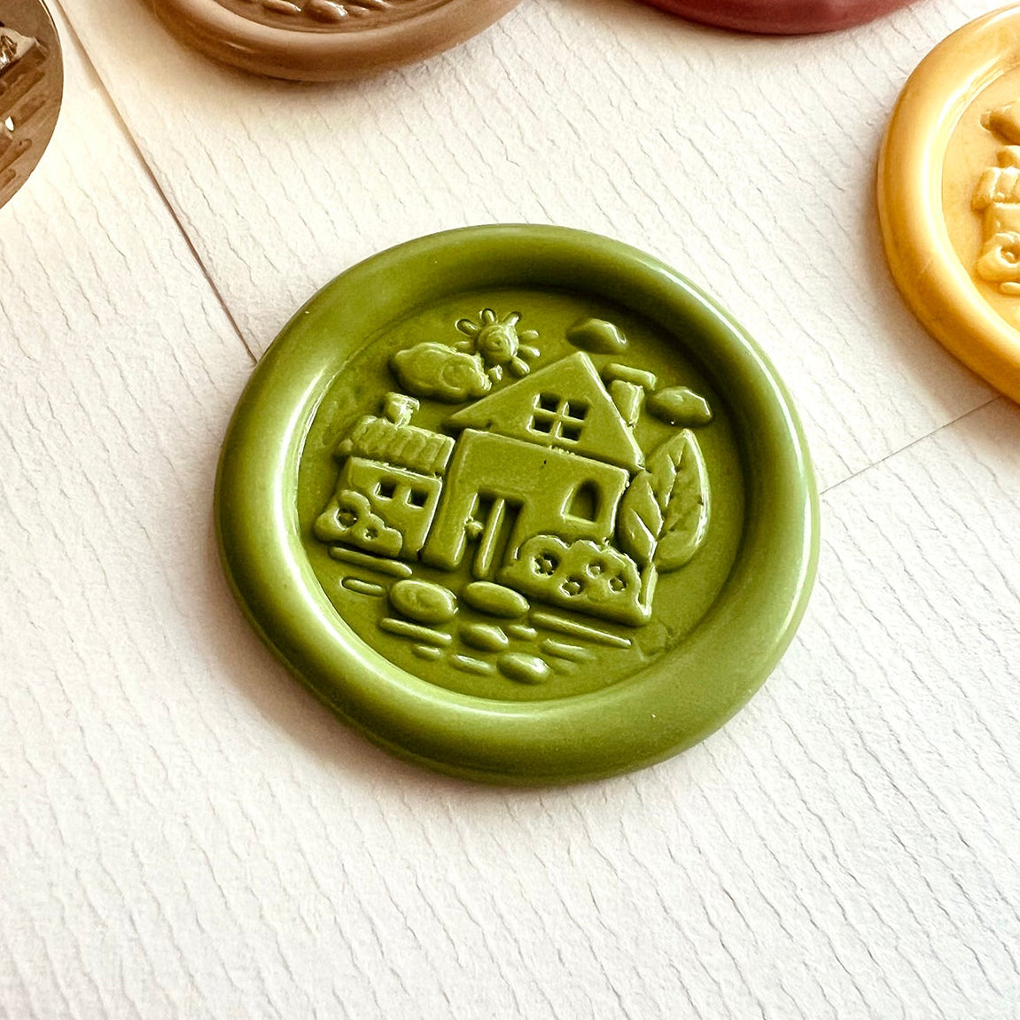 Cottage Wax Seal Stamp 25mm – Cozy House