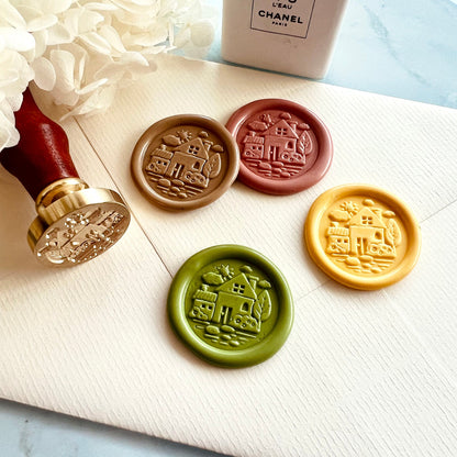 Cottage Wax Seal Stamp 25mm – Cozy House