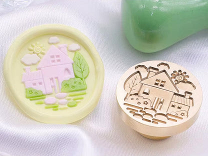 Cottage Wax Seal Stamp 25mm – Cozy House