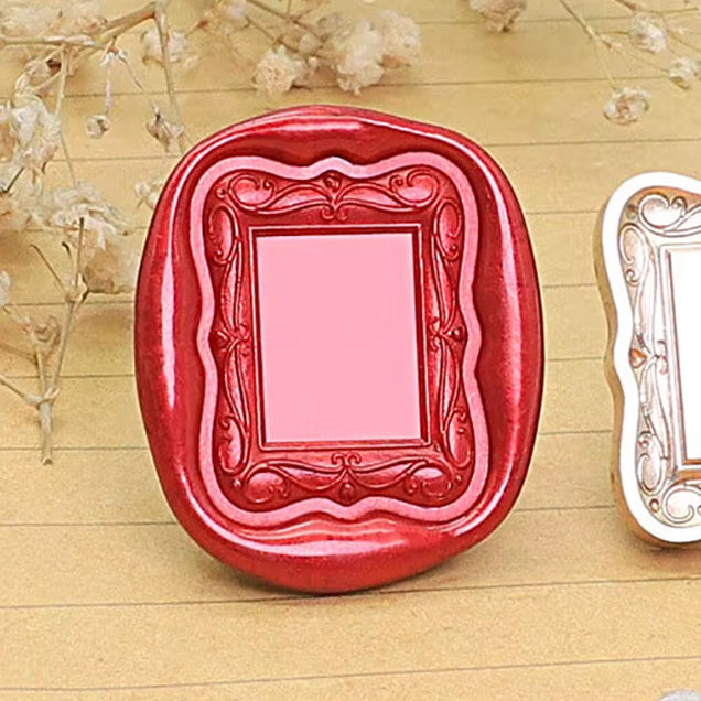 Vintage Frame Wax Seal Stamp size 21 x 27mm.