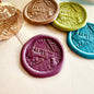 Steam Train and Cat Wax Seal Stamp – Brass Stamp size 30mm