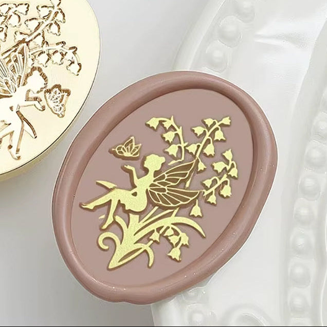 Fairy & Butterfly Wax Seal Stamp size 20x30mm