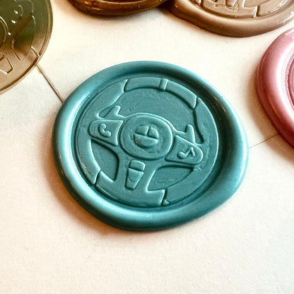 Game Controller Wax Seal Stamp 30mm
