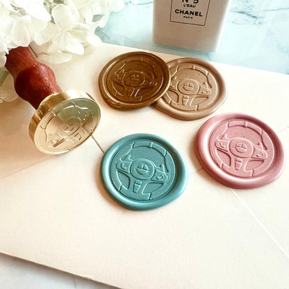 Game Controller Wax Seal Stamp 30mm
