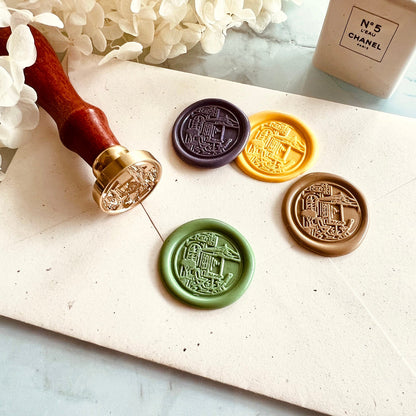 Café Street Wax Seal Stamp size 25mm
