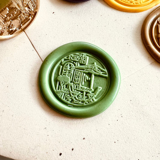 Café Street Wax Seal Stamp size 25mm