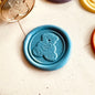 Teddy Bear Wax Seal Stamp size 25mm