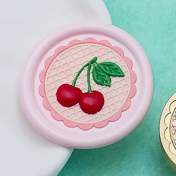 Cherry Wax Seal Stamp 25mm