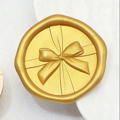 Ribbon Gift Box Wax Seal Stamp size 25mm