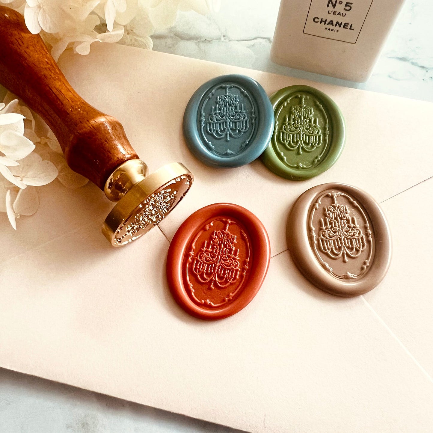 Chandelier Wax Seal Stamp size 20x30 mm