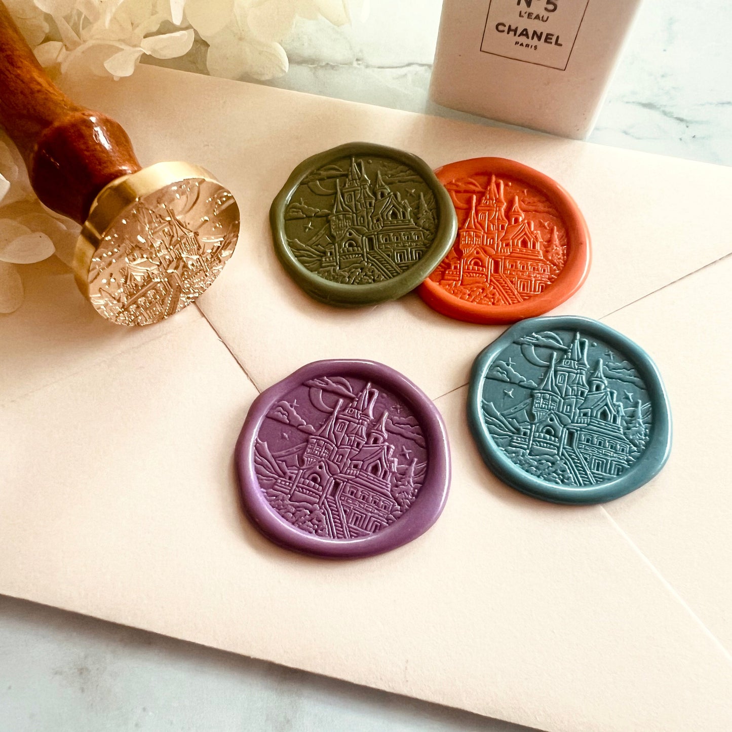 Castle Wax Seal Stamp size 30mm