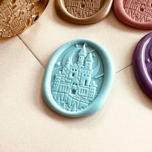 Fairytale Castle Wax Seal Stamp size 20x30 mm